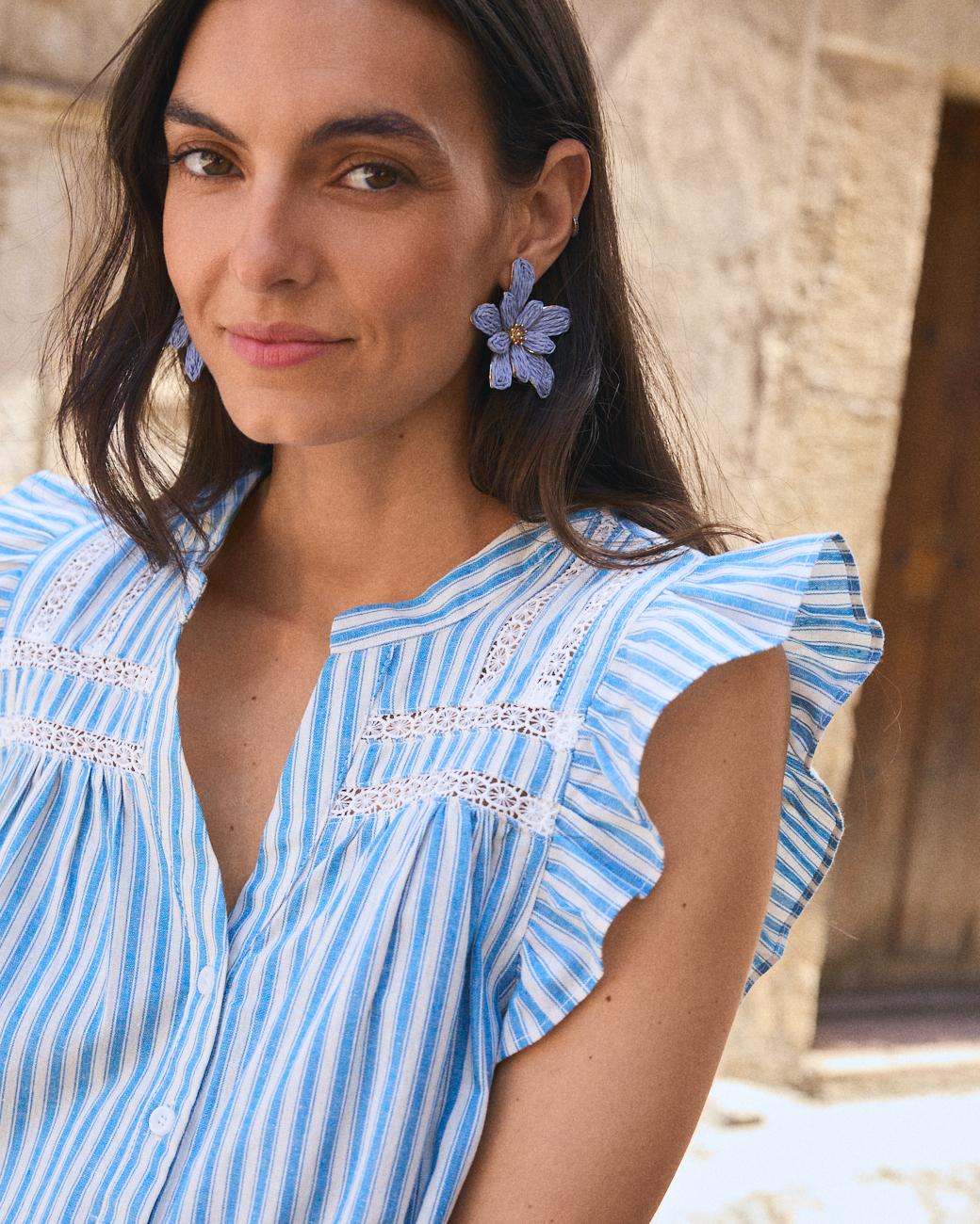 Lusiana Ruffled Shirt