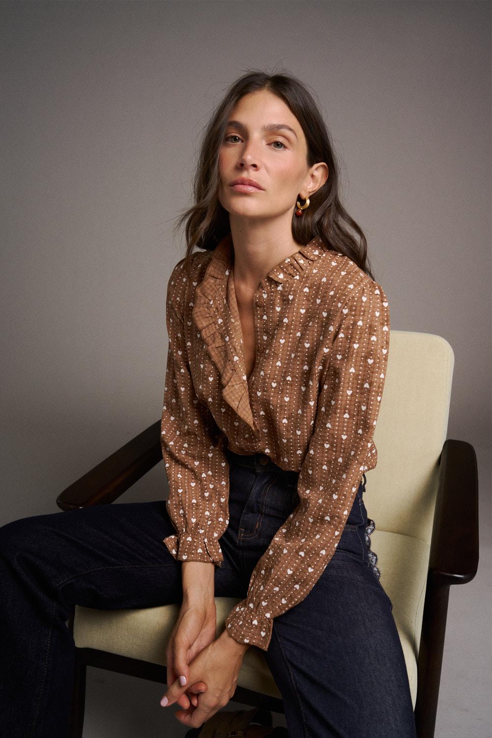 Ninon Heart Blouse