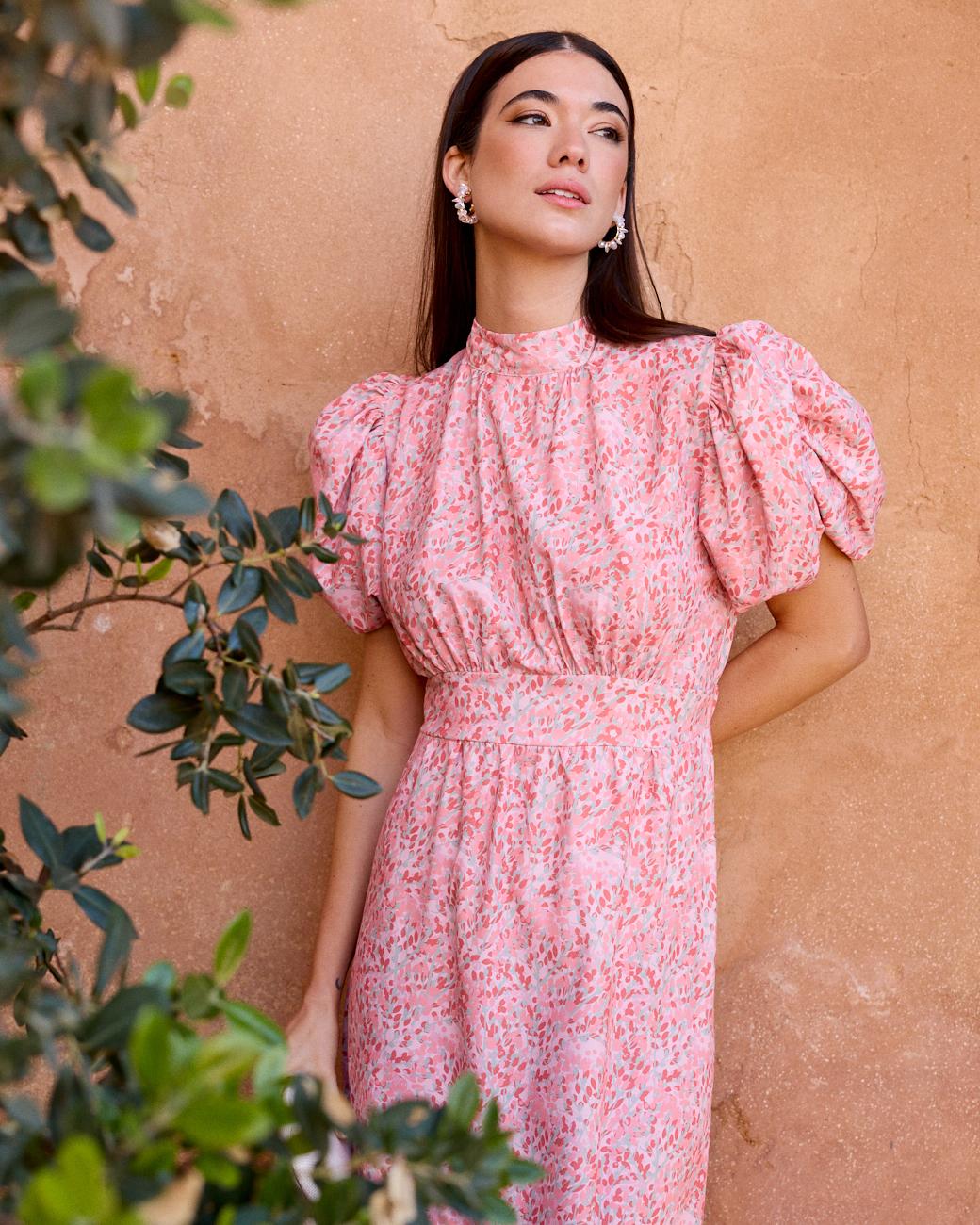 Vestido Hojas Sintra