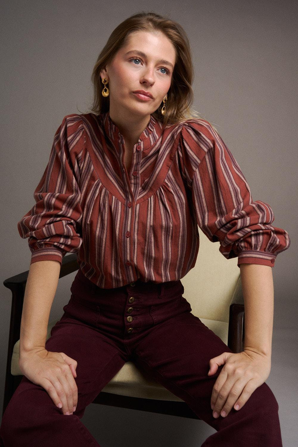 Chemise à rayures Juliette