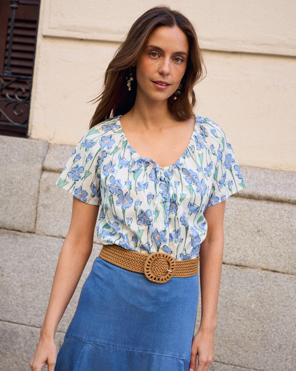 Camisa Flores Freeda