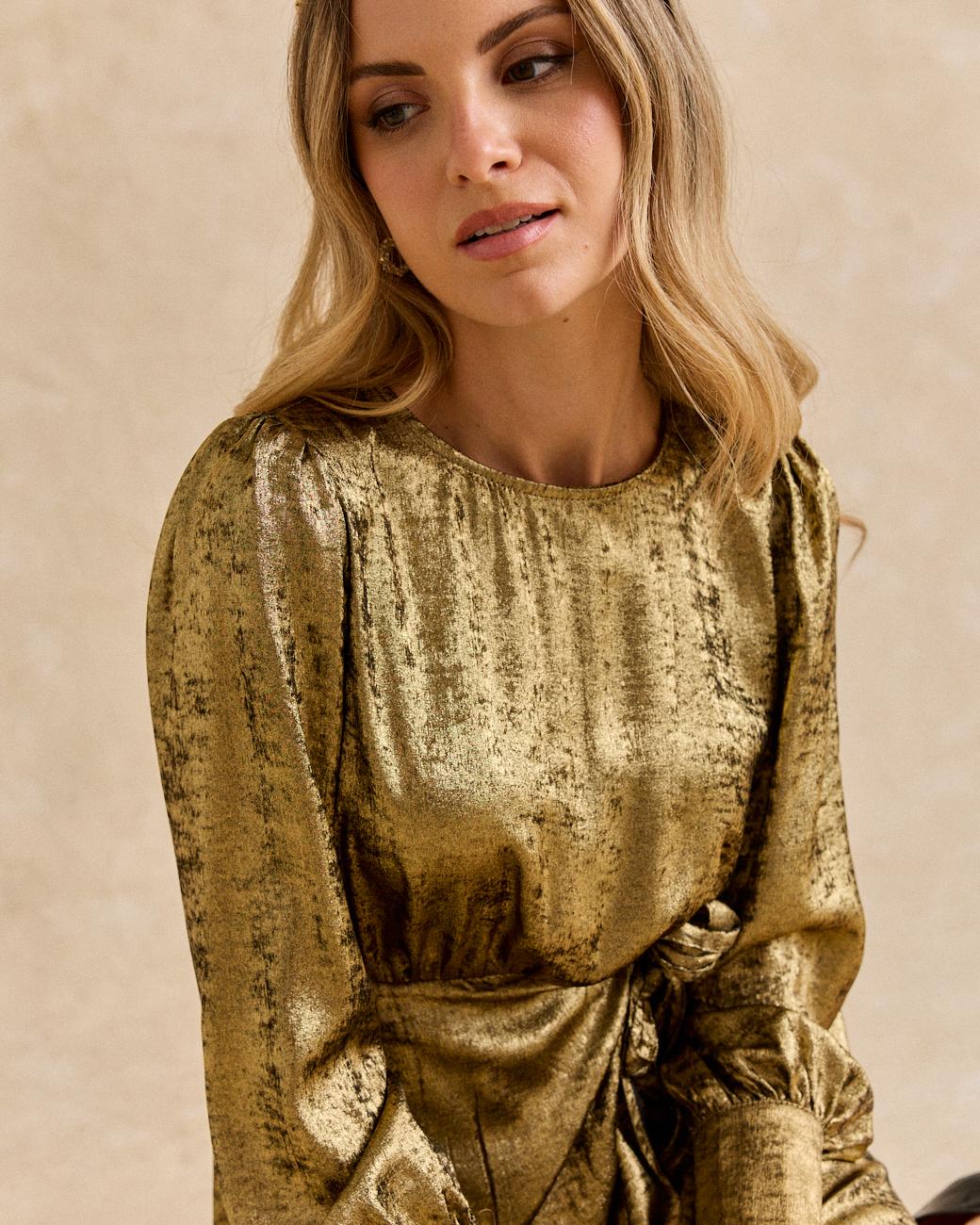Robe Dorée Melisa