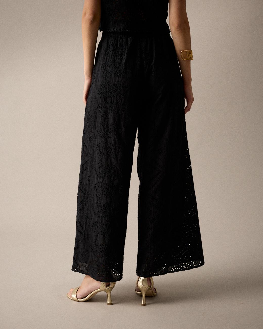 Pantalon ajouré Aida
