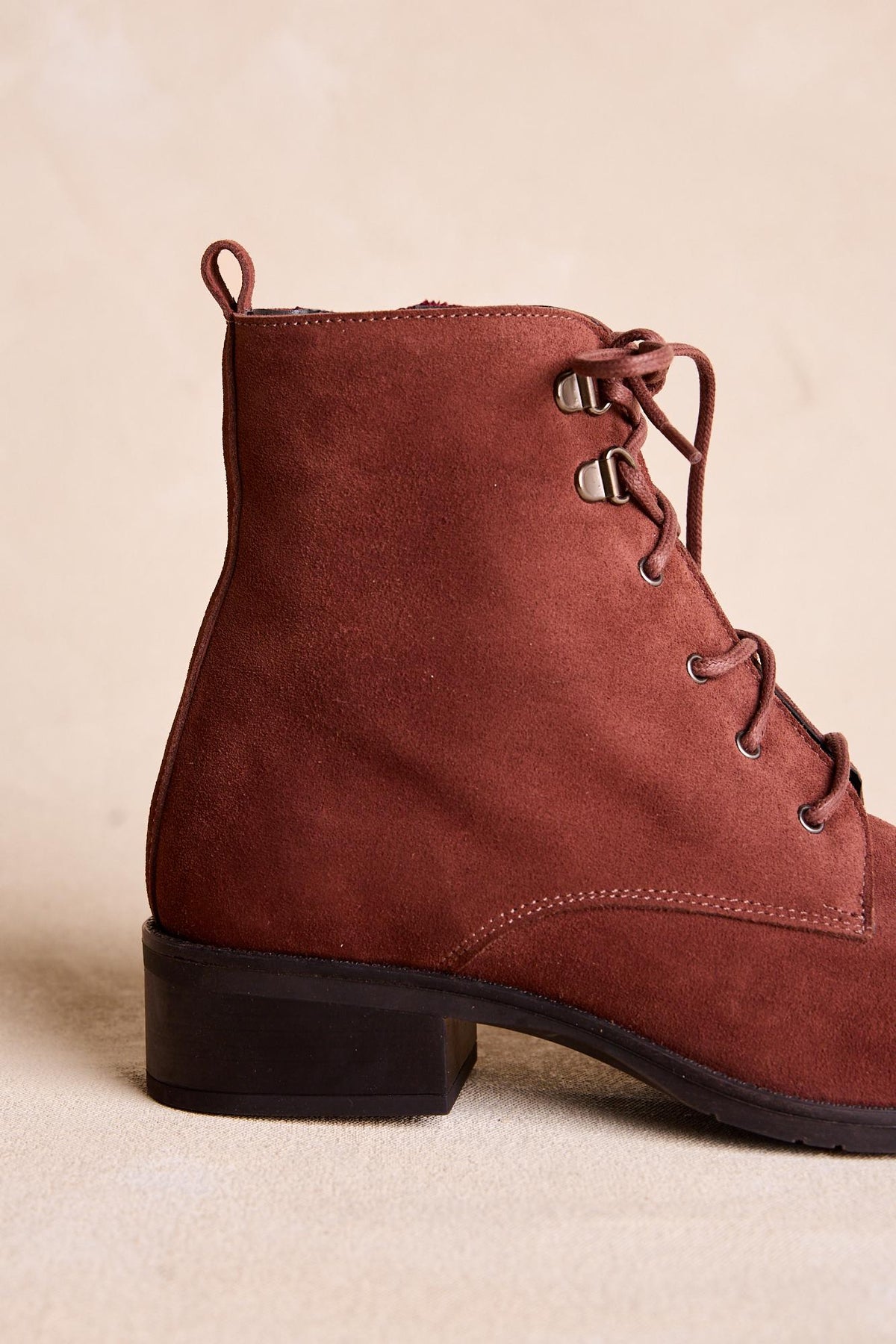 Alisa Lace-up Ankle Boots