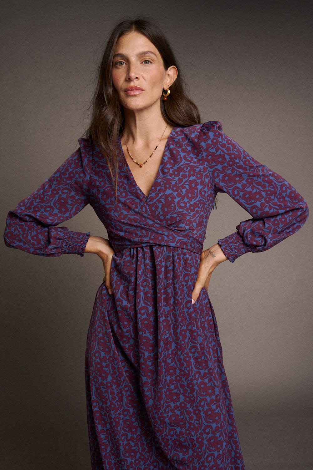 Robe portefeuille Salomé