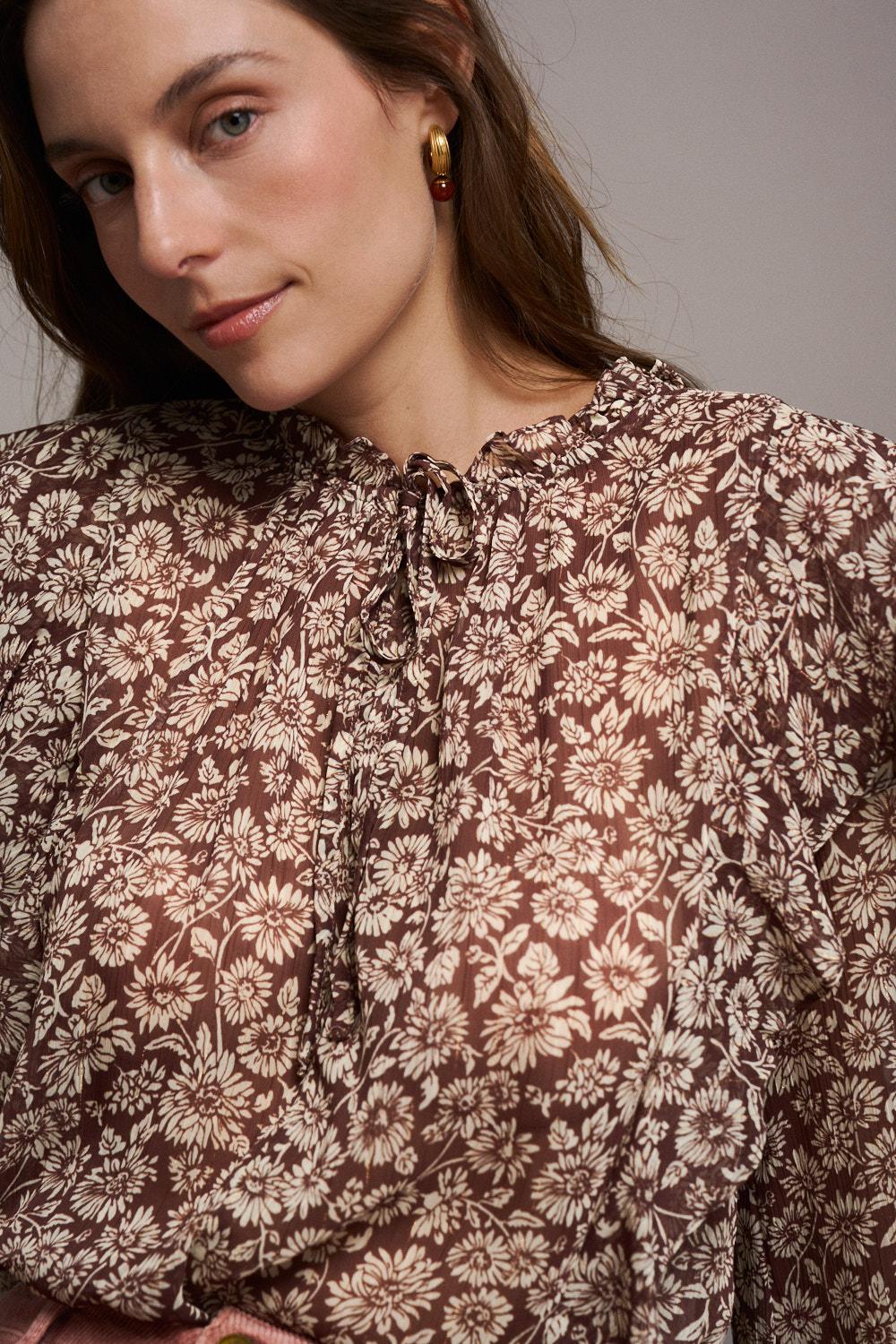 Blusa Floral Dácil