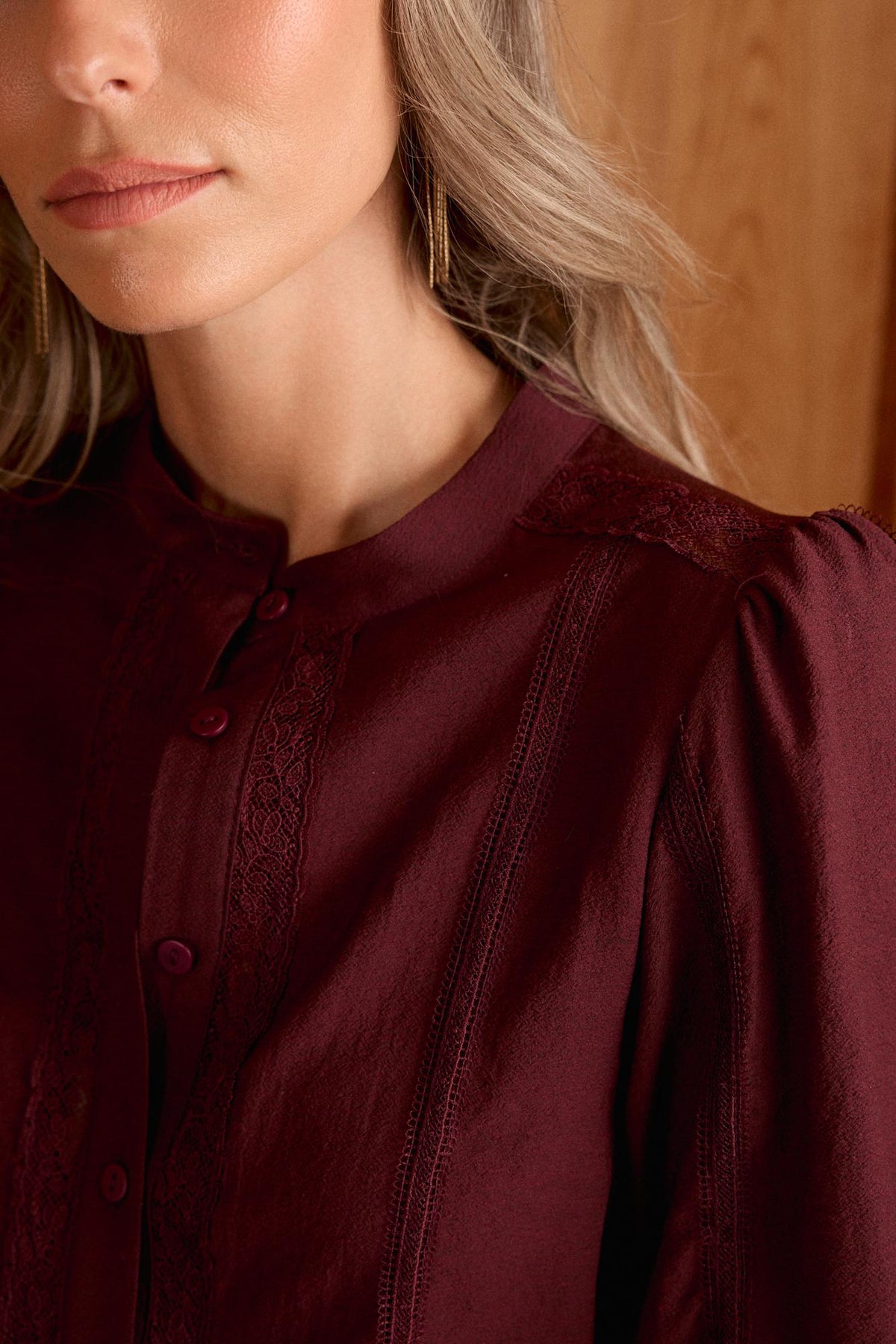 Maritza Ruffled Blouse