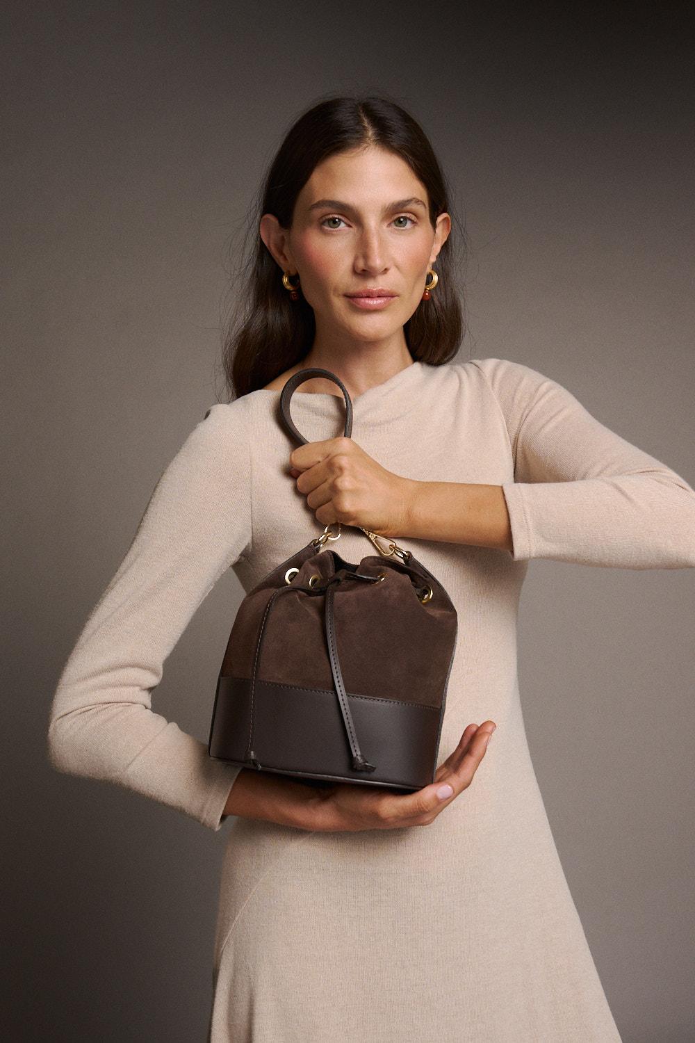 Bolso Bombonera Piel Lorenna