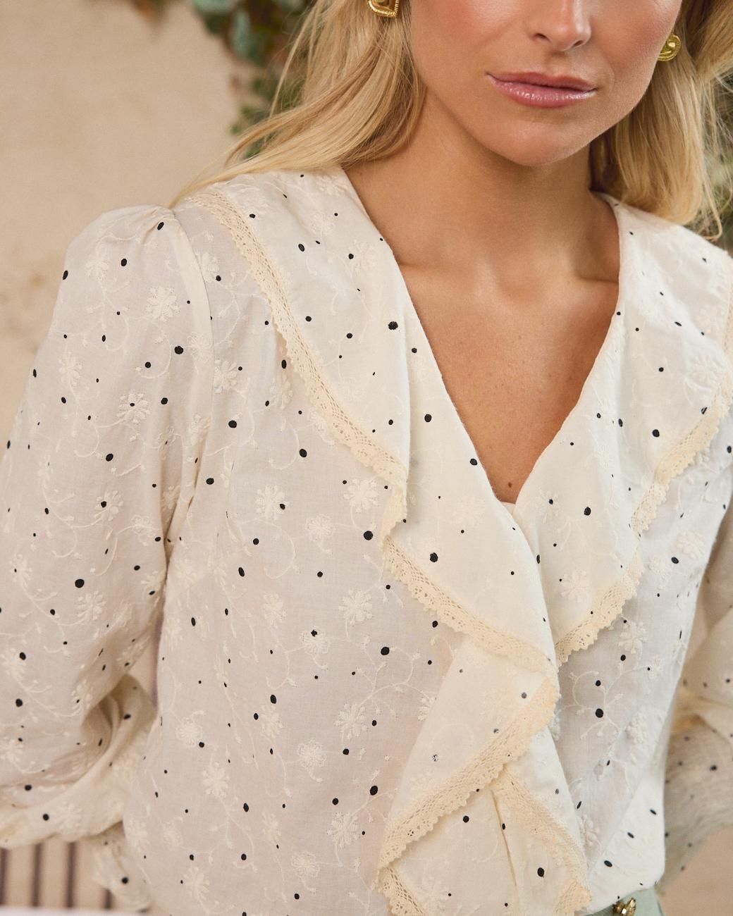 Camisa Volante Lucía