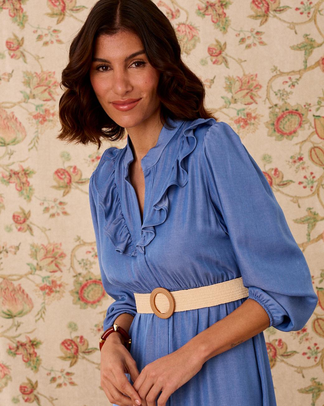 Robe en denim Roxana