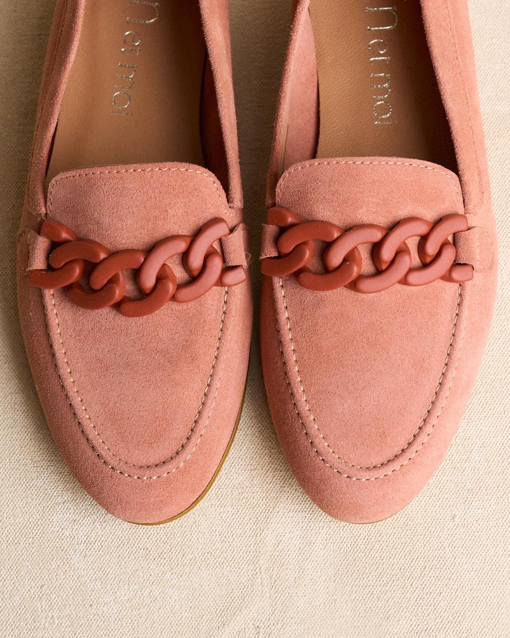 Mocassin en Cuir Velours Dalia