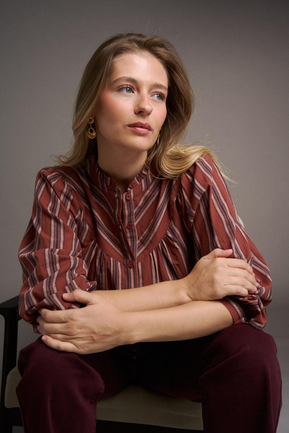 Chemise à rayures Juliette