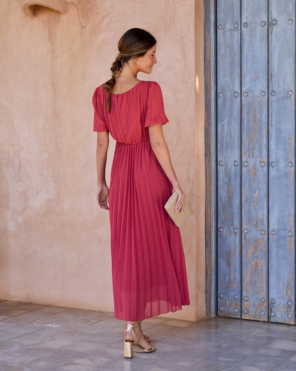 Robe plissée Candela