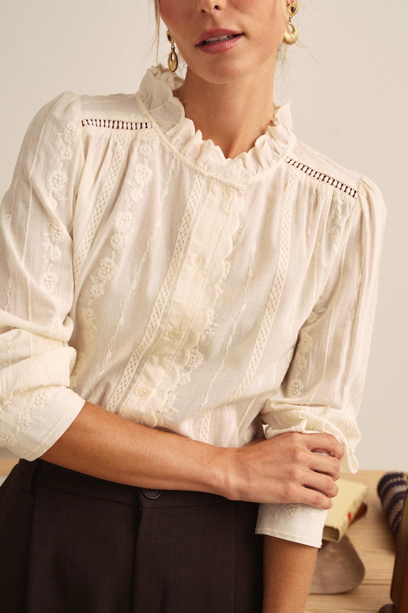 Camisa Bordado Solmira