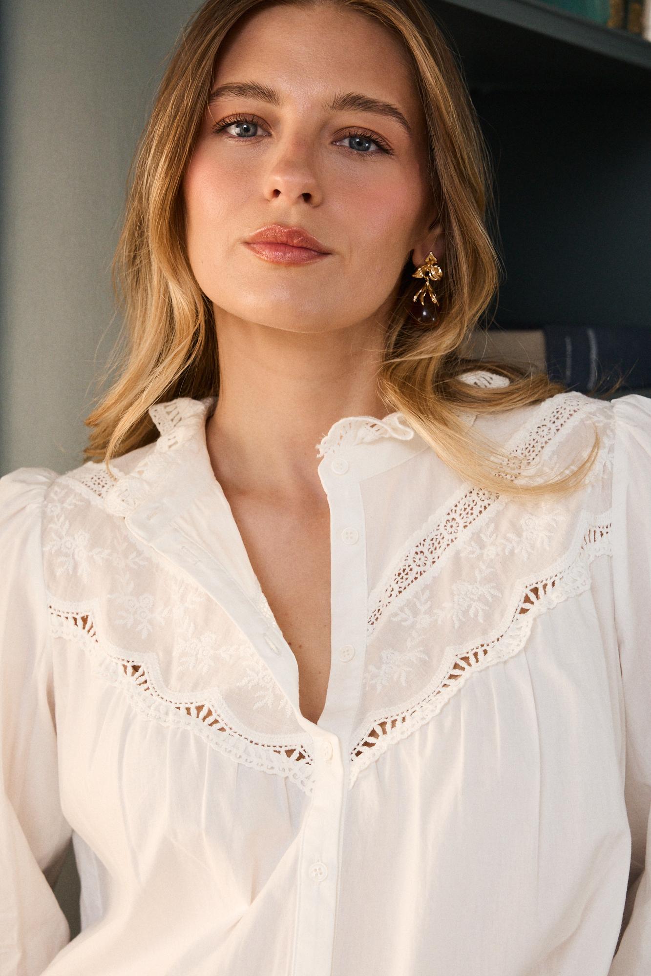 Paulina Embroidered Shirt