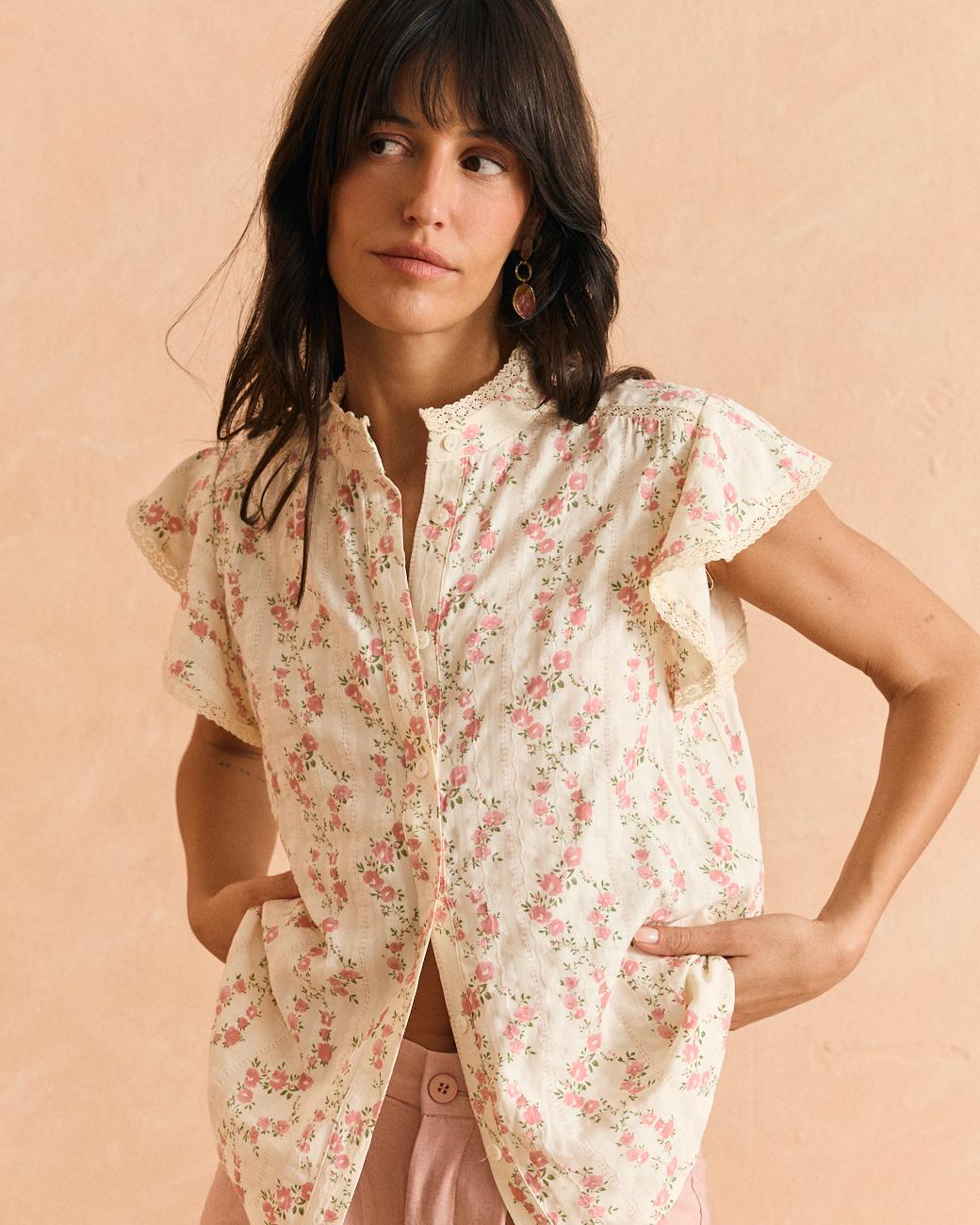 Camisa Flores Anais