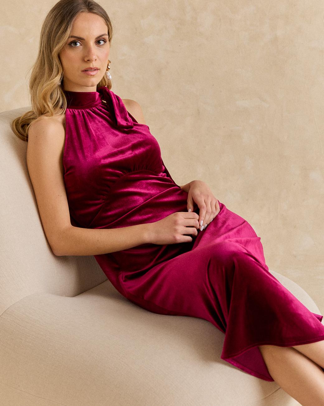 Vestido Terciopelo Iria