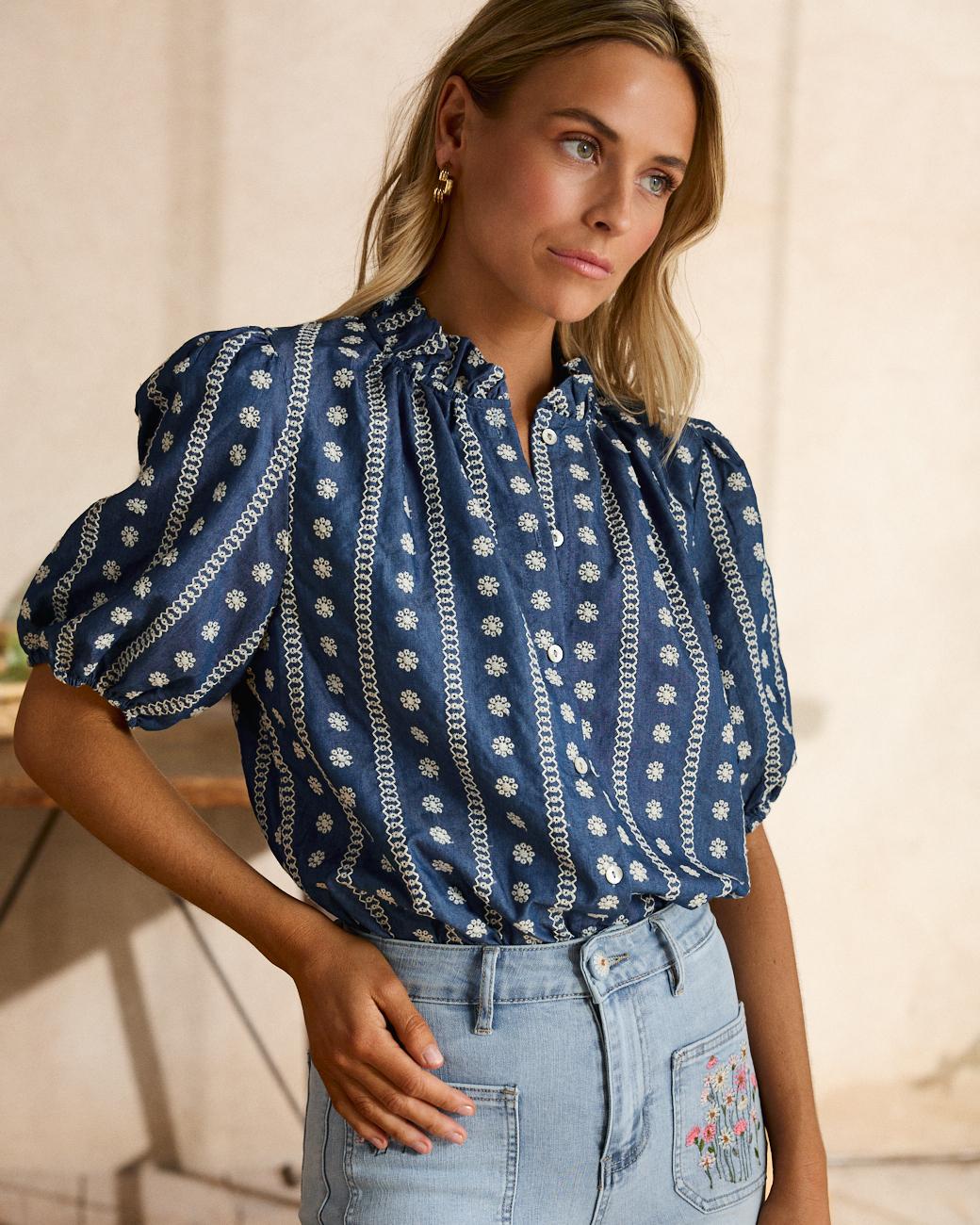 Chemise Brodée Anna