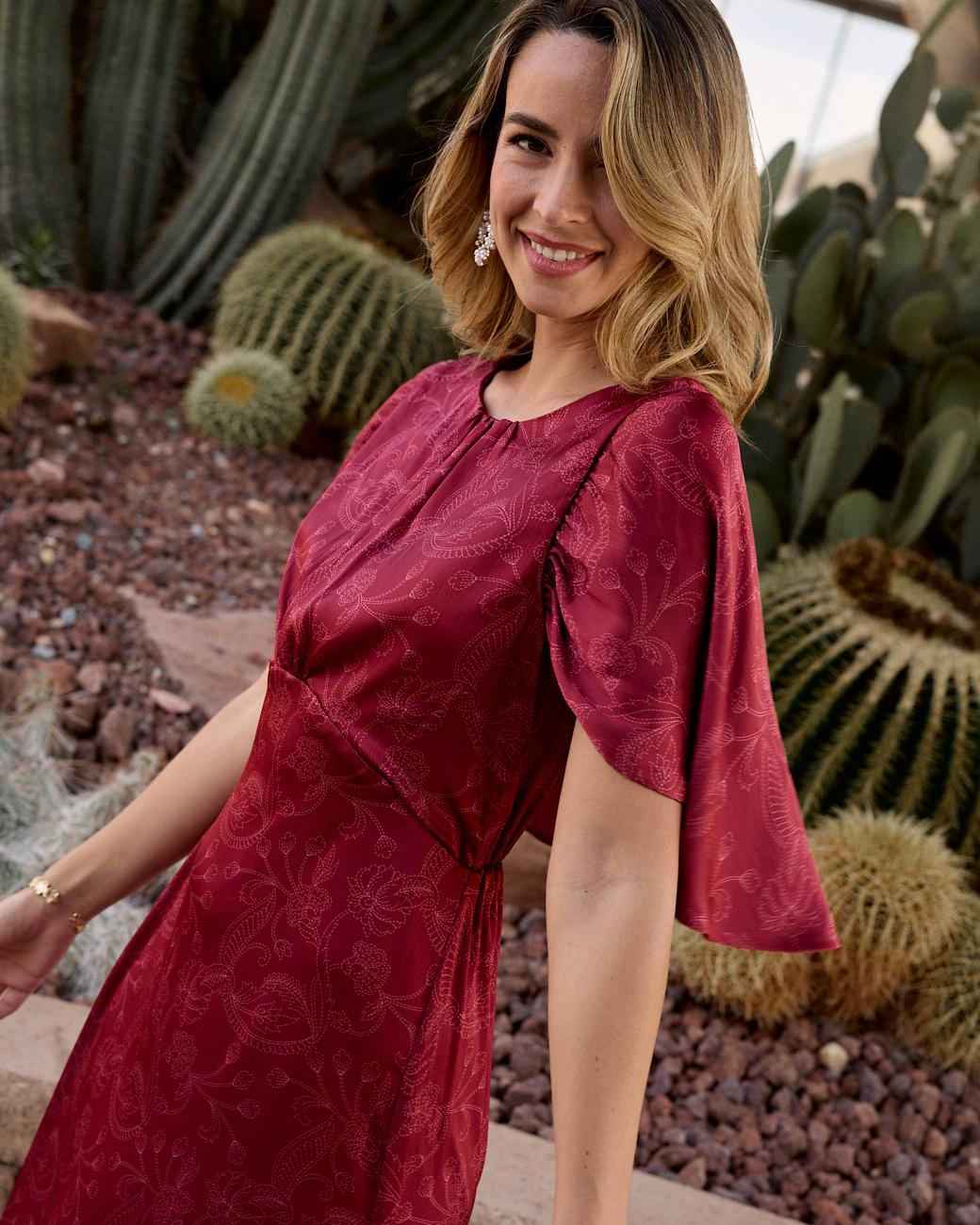 Vestido Estampado Cirene