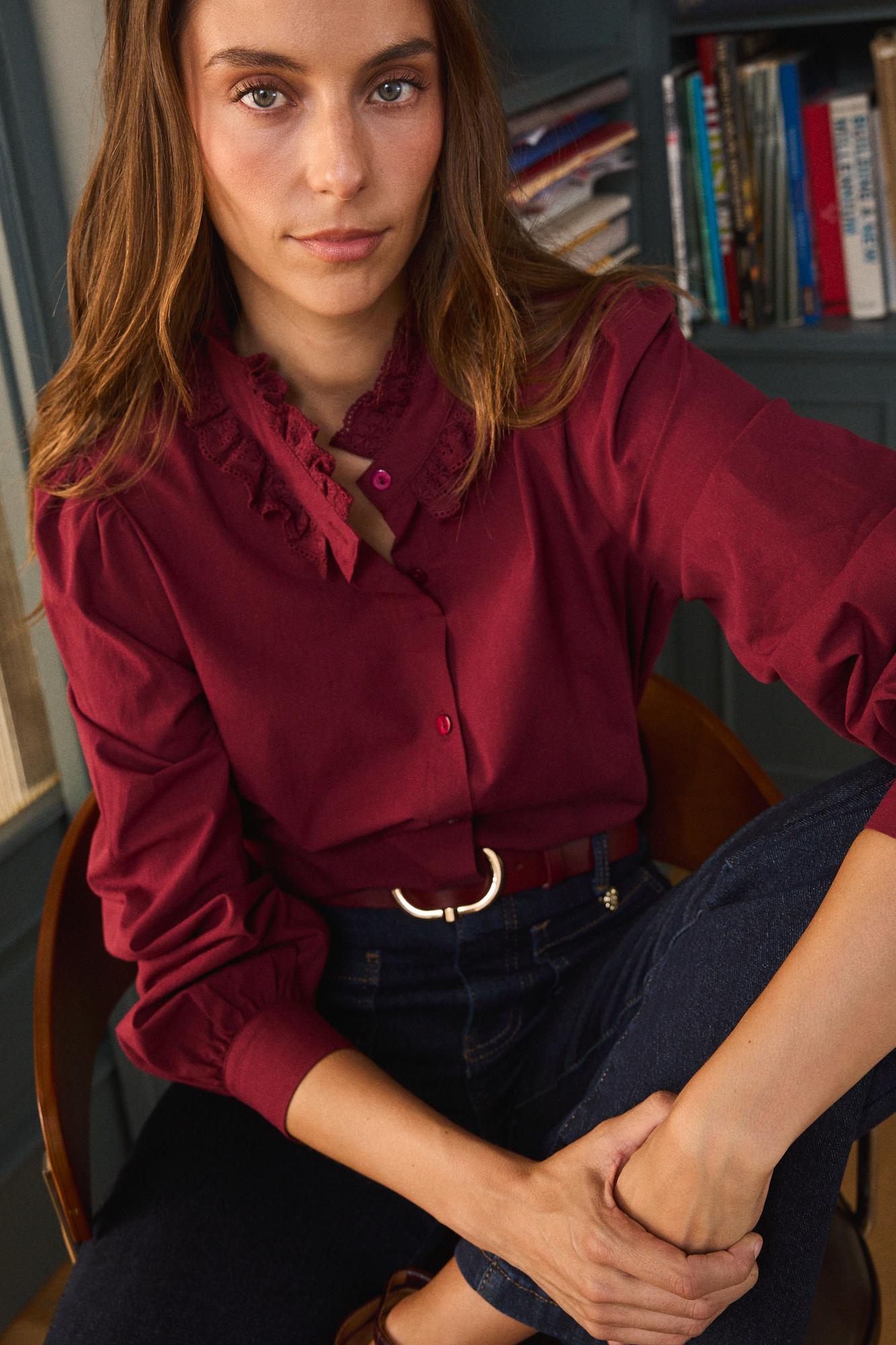 Rinna Collar Shirt