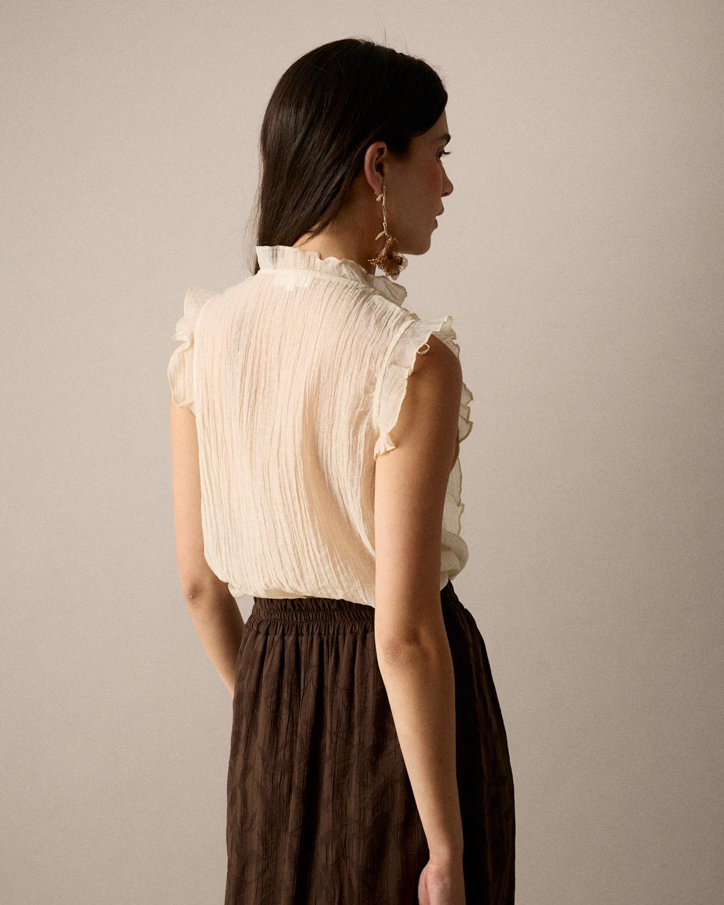 Camisa Volantes Irune