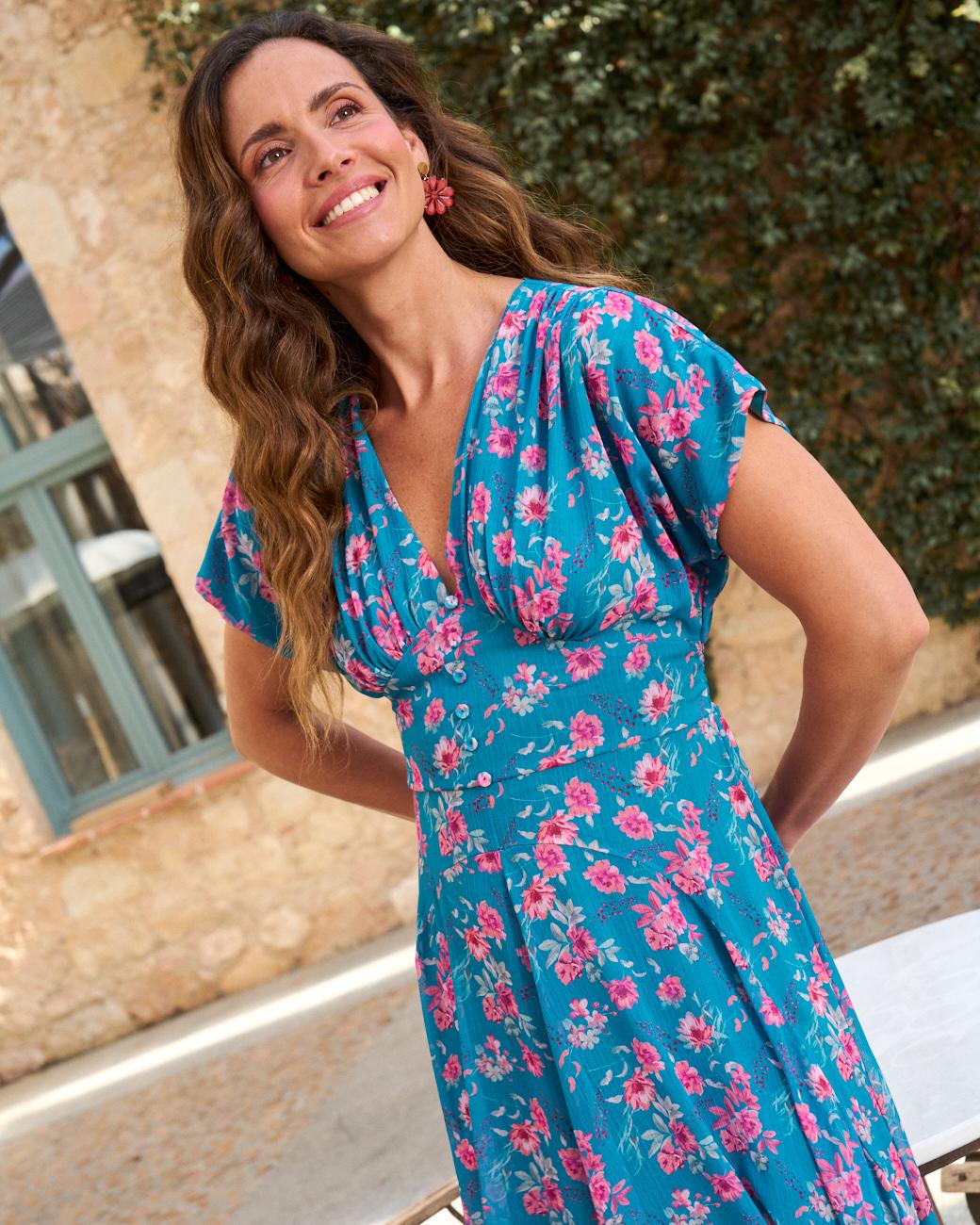 Robe à fleurs Tiana
