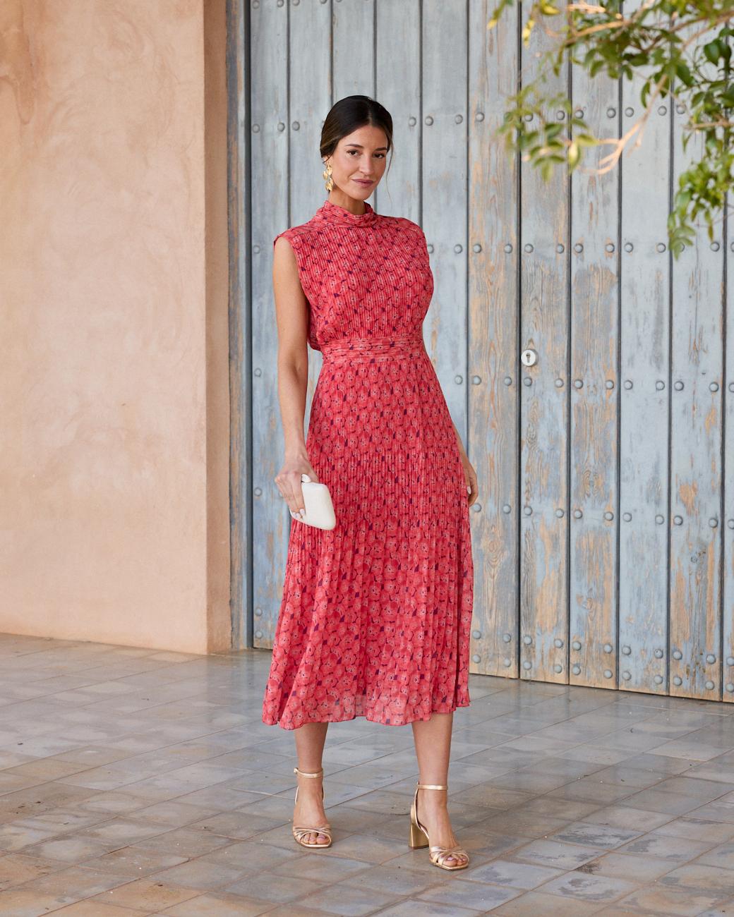 Vestido Flores Pertina