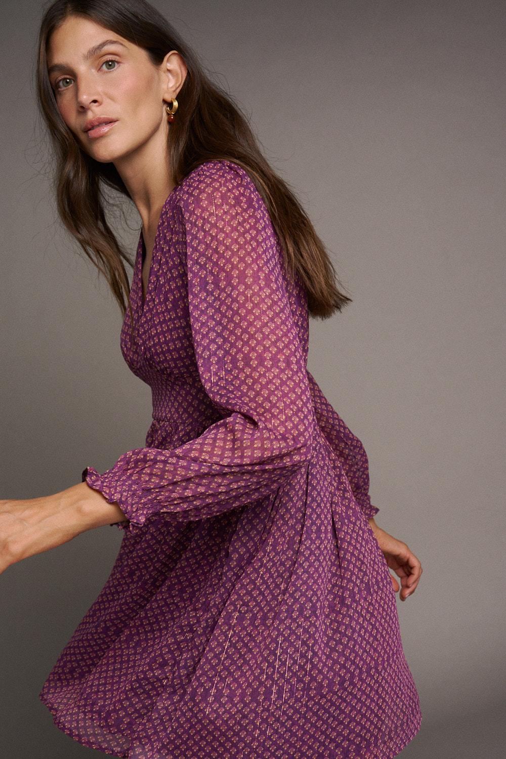 Vestido Estampado Émilie