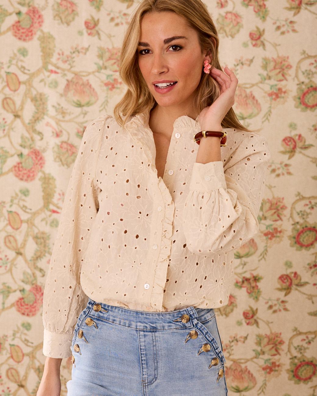 Camisa Bordades Casilda