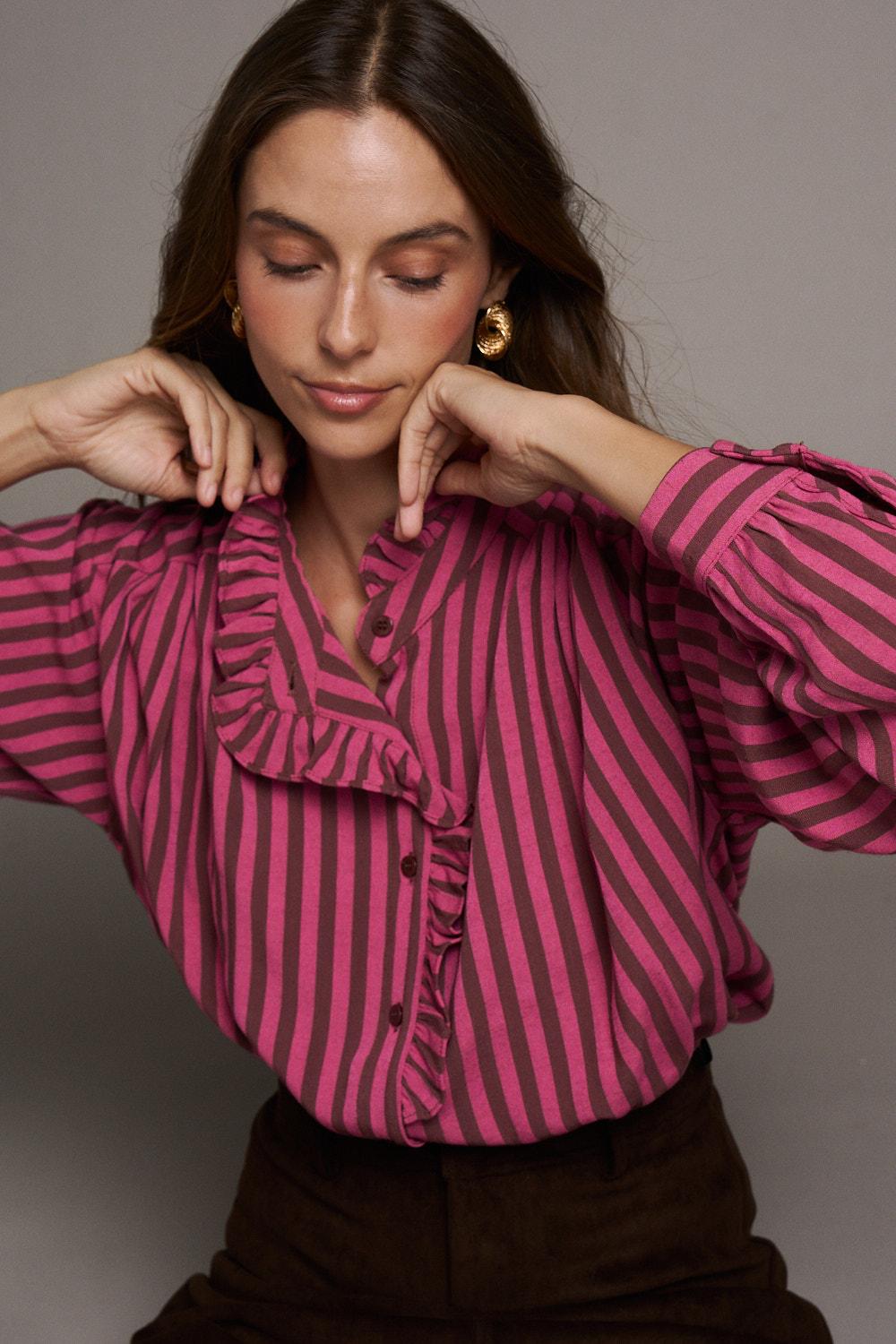Blusa Rayas Isa