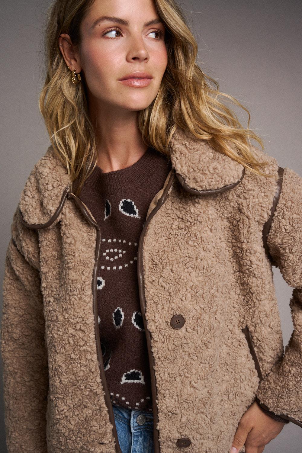 Océane shearling coat
