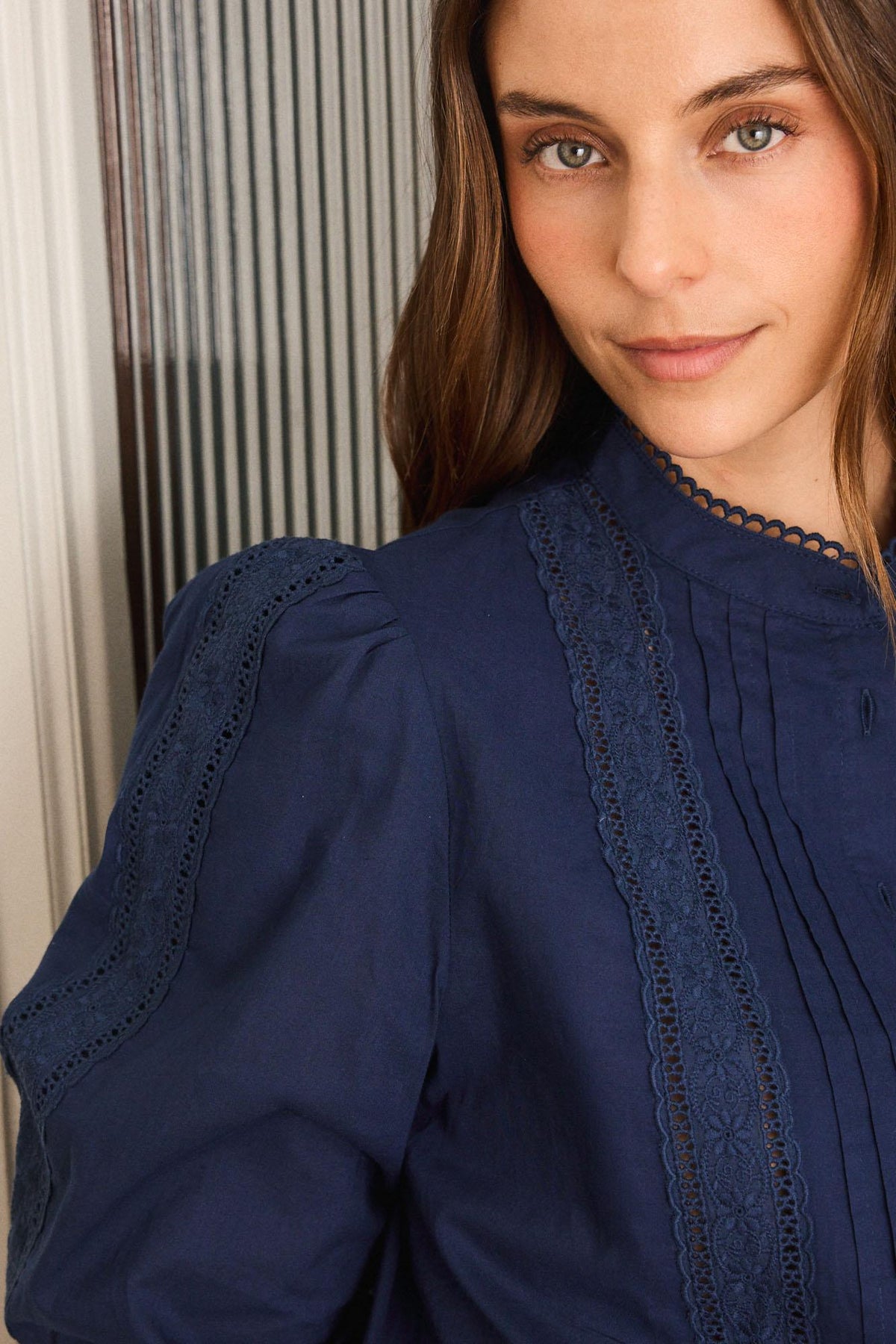 Chemise brodée Itzel