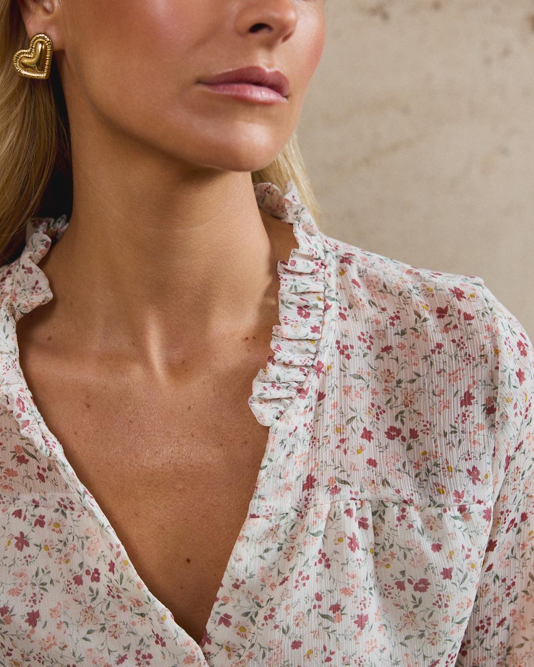 Camisa Flores Magnolia