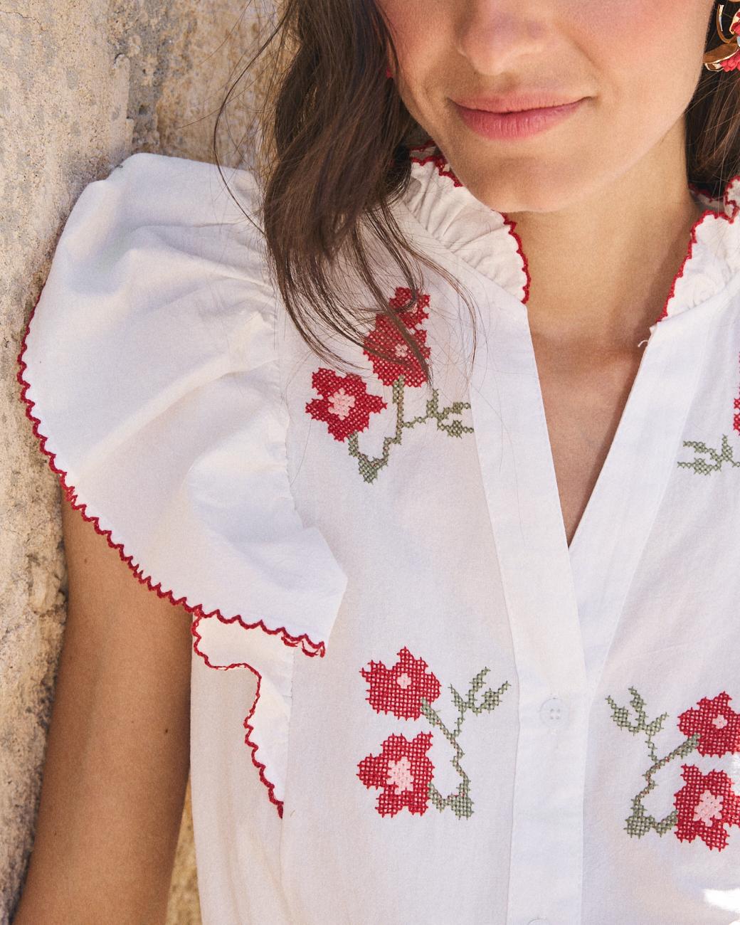 Camisa Manga Flaria