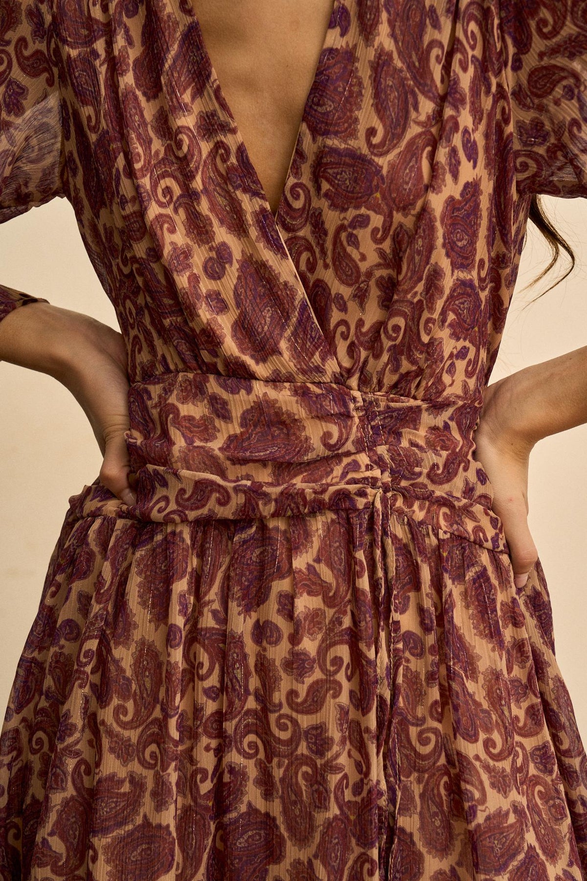 Robe Court imprimé Isaline