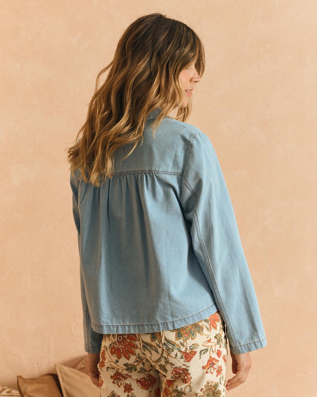 Veste en denim Sira