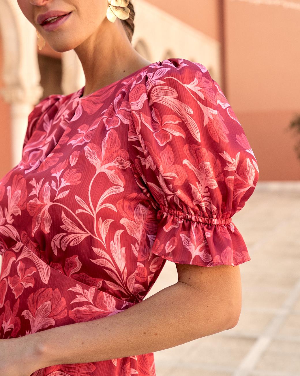 Amanda Print Dress