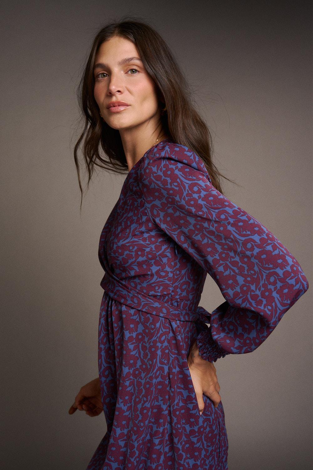 Robe portefeuille Salomé