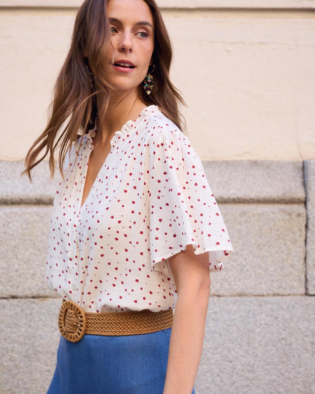 Belly Flowers Shirt