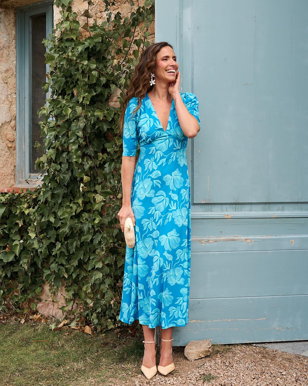Robe imprimée Irene