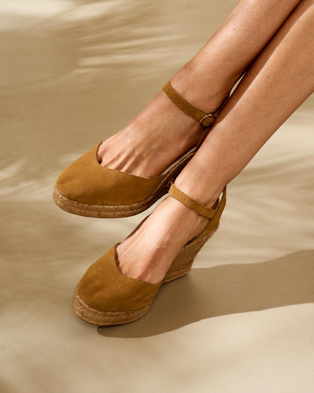 Espadrille camel Olatz