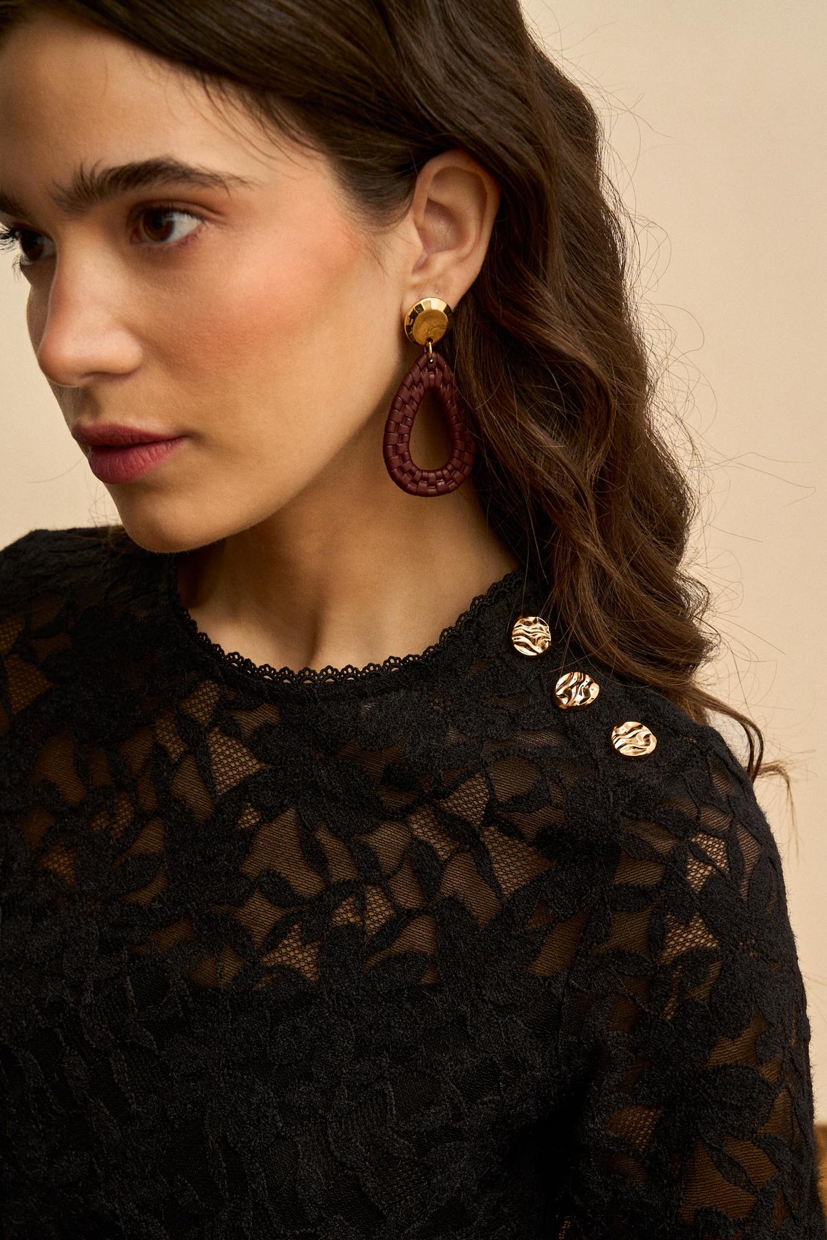 Maëva Floral Lace Blouse