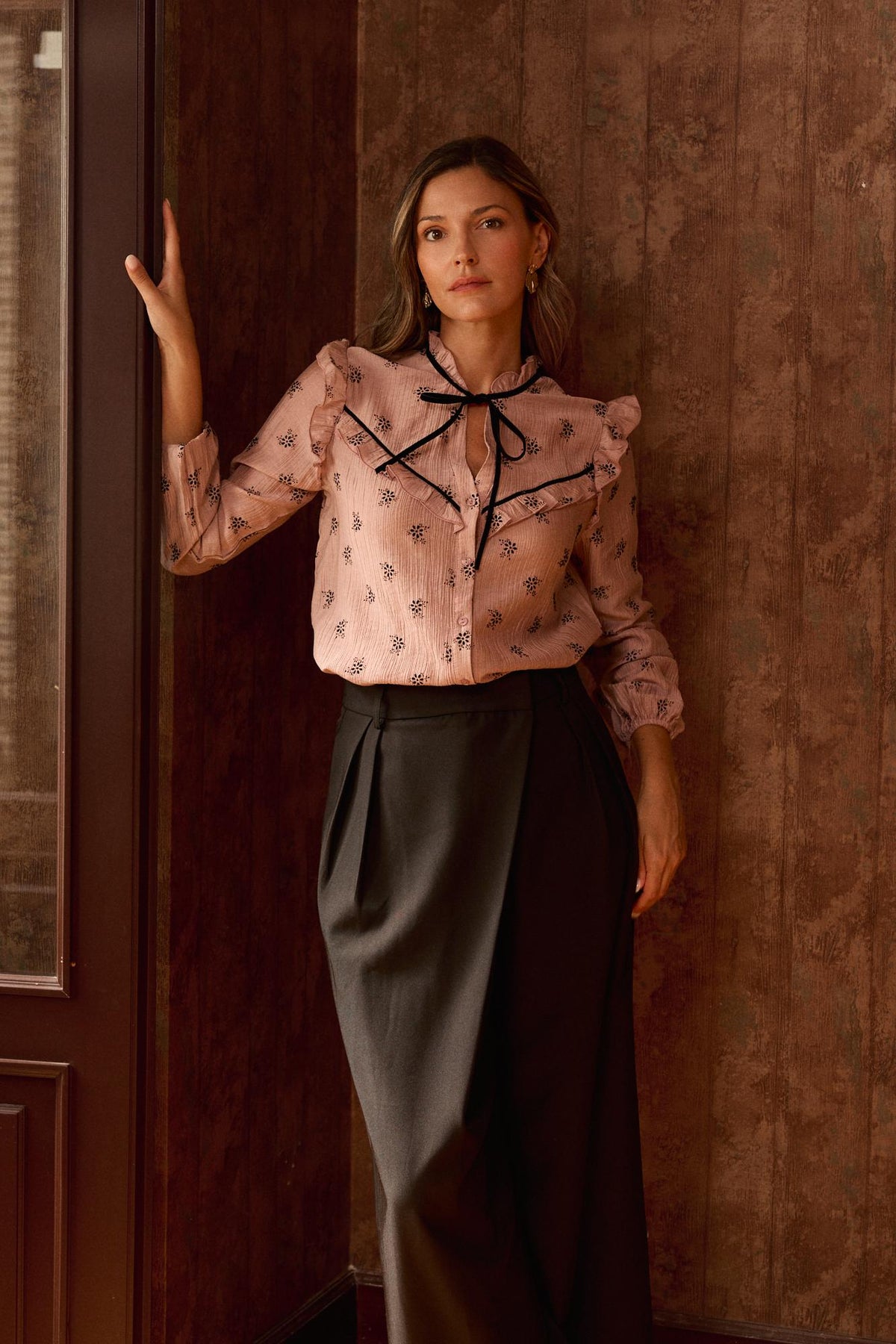 Blusa estampado Rosa