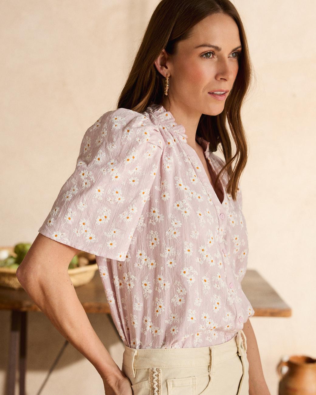 Blusa Margaritas Leonor