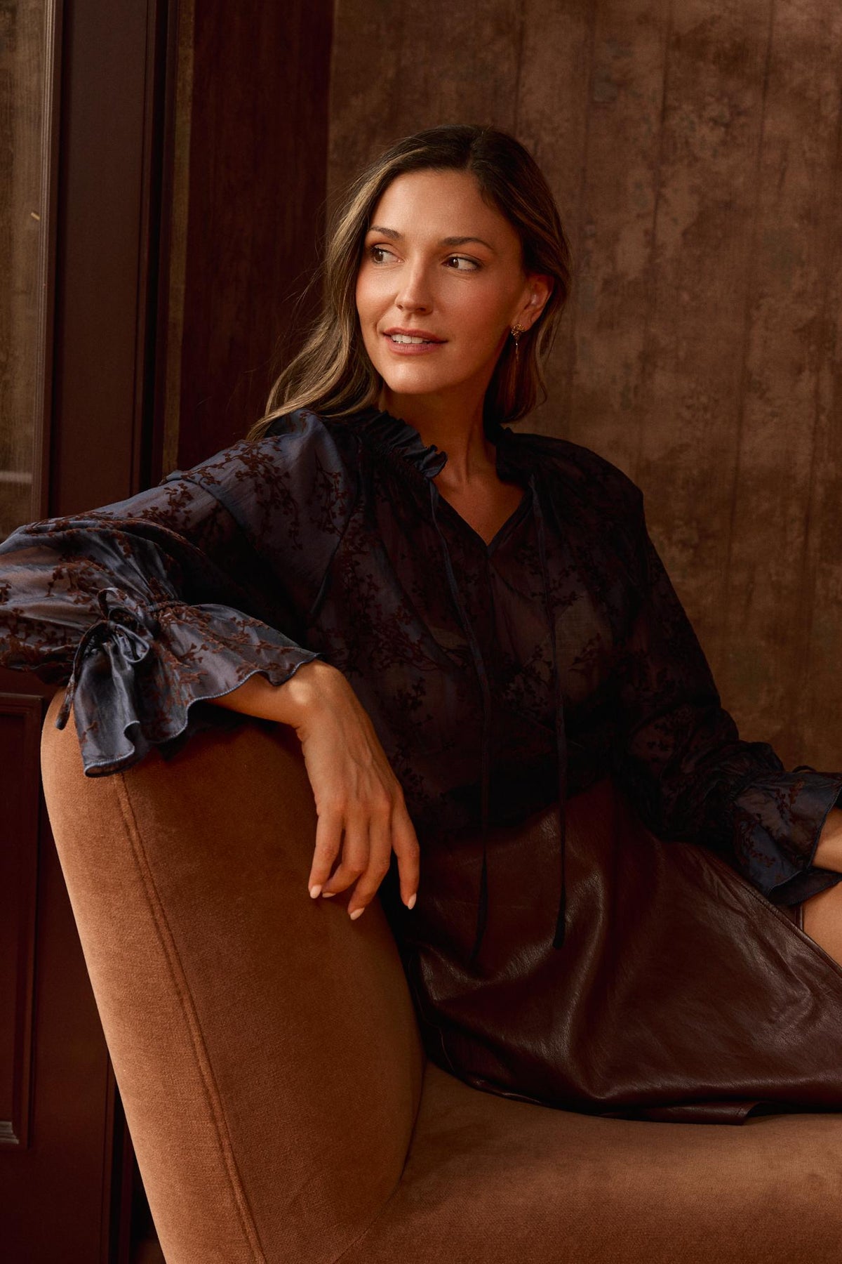 Blusa terciopelo Nulia