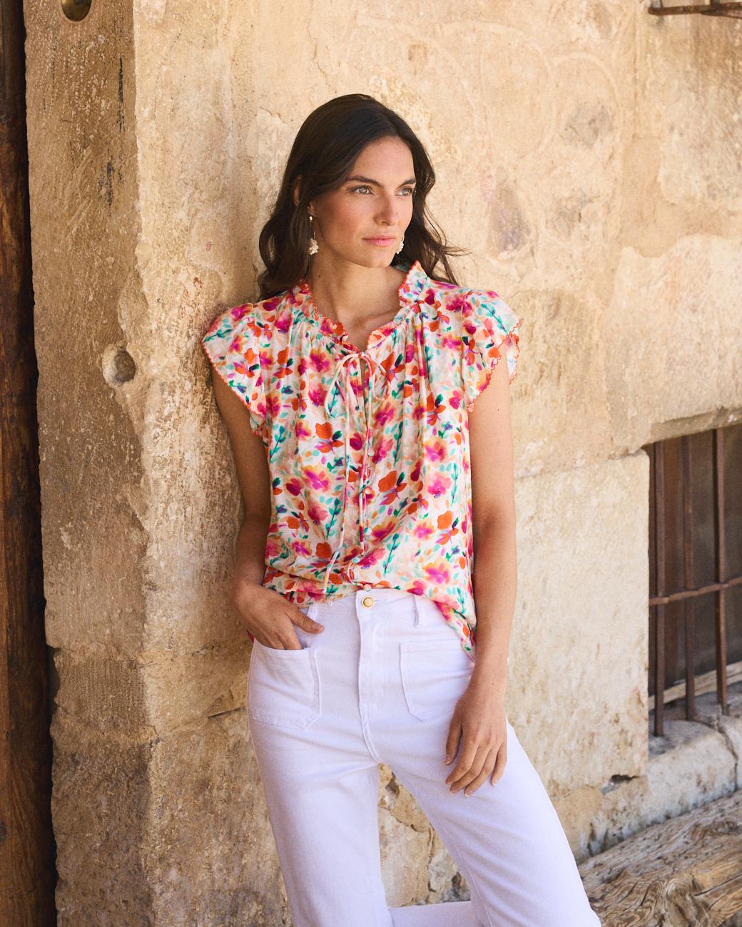 Camisa Flores Agustina