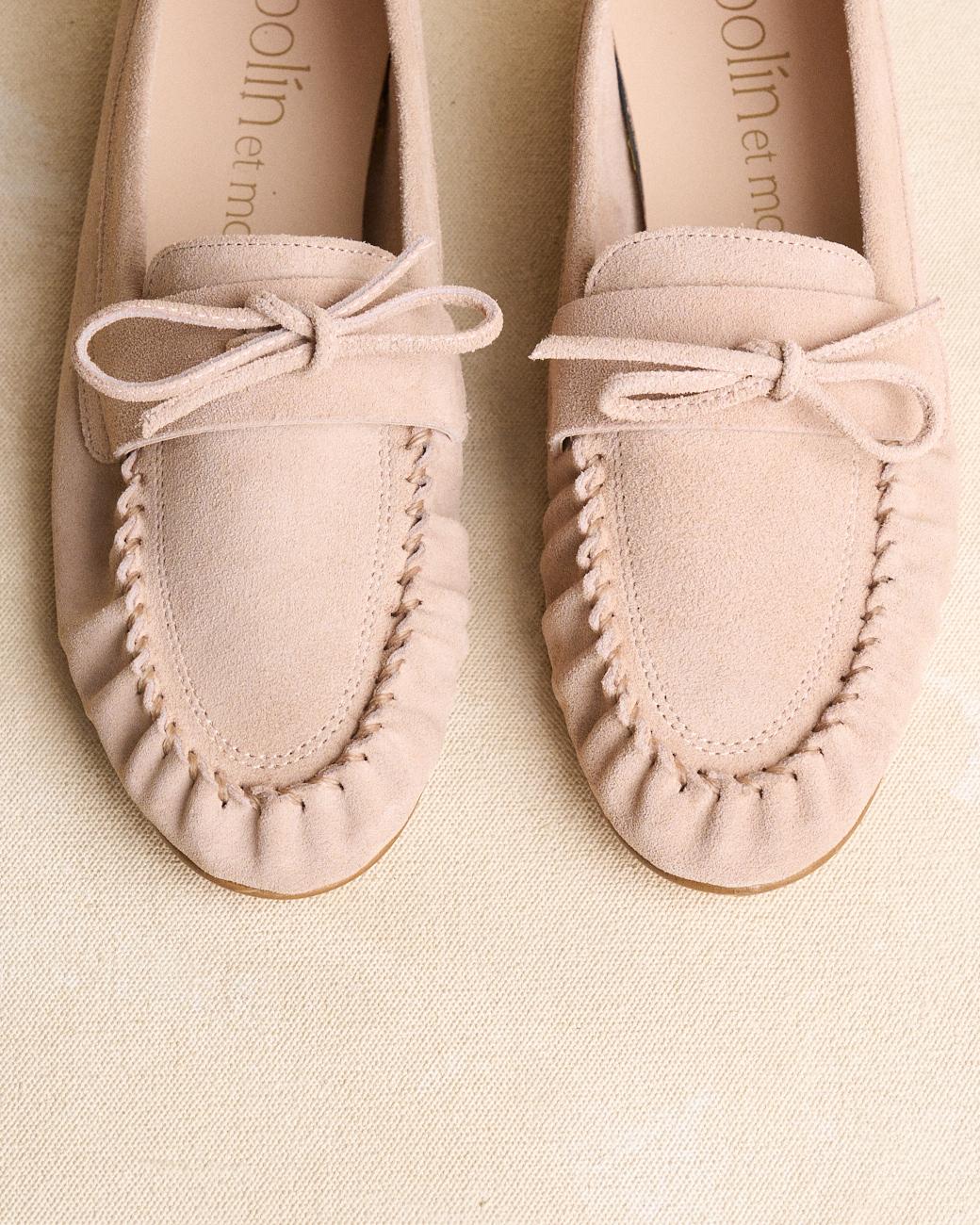 Mocassin beige Bruna