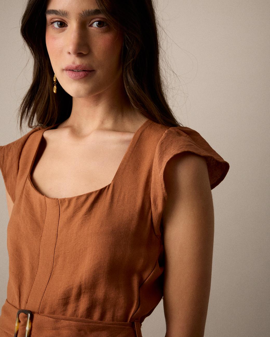 Robe Marron Lola