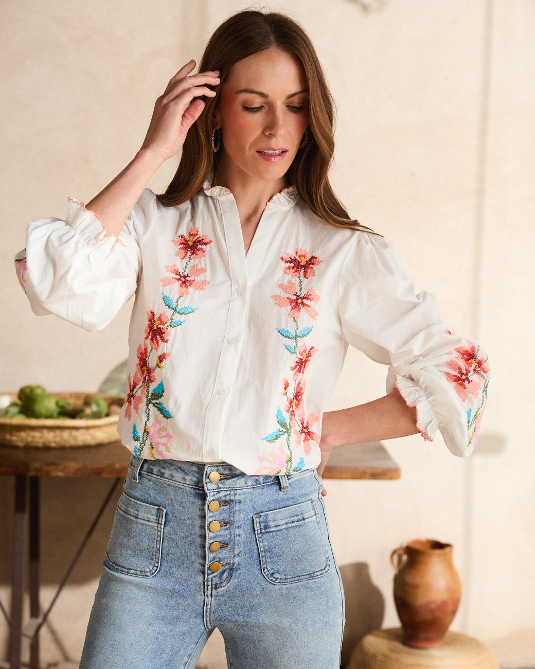 Fiona Embroidered Shirt