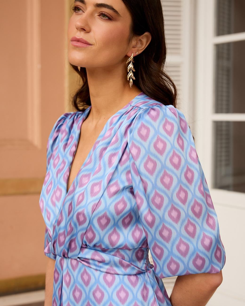 Vestido Geométrico Carolina